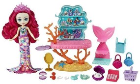 Κούκλα Μινιατούρα Enchantimals Ocean Kingdom Treasures Shop &amp; Accessories HCF71 Multi Mattel