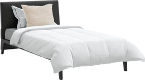 vidaXL Κουβέρτα 2 σε 1 με μαξιλάρι 2 pcs Λευκό Φτέρος