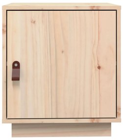 vidaXL Κομοδίνο 40 x 34 x 45 εκ. από Μασίφ Ξύλο Πεύκου