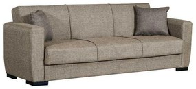 Sofa Three-seater New Dolce Fylliana Beige - Grey with Grey - Light Blue 222*85*85 cm