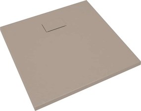 vidaXL Βάση Ντουζιέρας Καφέ 90 x 80 εκ. από SMC
