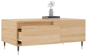 vidaXL Τραπεζάκι Σαλονιού Sonoma Δρυς 90x50x36,5 εκ. Επεξεργασμ. Ξύλο