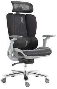 Καρέκλα γραφείου διευθυντή Chocky μαύρο mesh 68x69x120εκ Υλικό: MESH - PU 275-000020