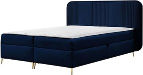 Επενδυμένο κρεβάτι Fandy-Mple-140 x 200