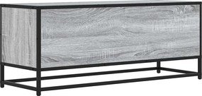 ντουλάπι τηλεόρασης vidaXL Γκρι Sonoma 100x34,5x40 cm