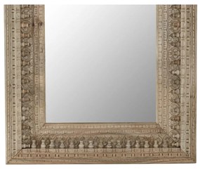 Τοίχο καθρέφτη Home ESPRIT Φυσικό 90 X 4 X 150 cm