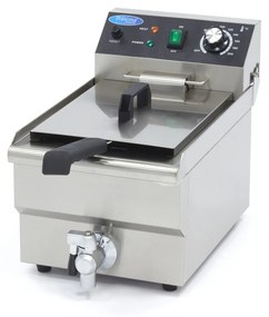 Deep Fryer - 10L - 1 Basket - with Drain Tap