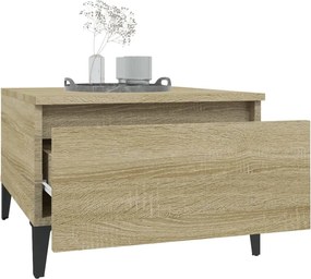 vidaXL Τραπεζάκια Σαλονιού 2 τεμ. Sonoma Δρυς 50x46x35 εκ. Επεξ. Ξύλο