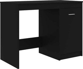 vidaXL Γραφείο Μαύρο 100 x 50 x 76 εκ. από Επεξ. Ξύλο