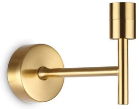 Φωτιστικό Τοίχου-Απλίκα Set Up Map-1 259802 8,5x16x19cm 1xE27 60W Gold Ideal Lux