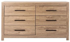 DODO ΚΟΜΟΤΑ DARK OAK 132x45xH75cm 09-0936