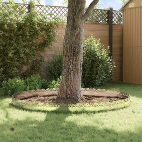 vidaXL Περιγράμματα γκαζόν 30 pcs Ασημί 103 x 0,05 x 22 εκ