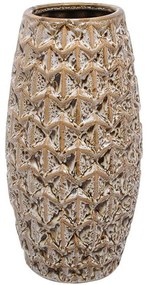 Βάζο 023-124-124 16x31cm Yellow Ceramic