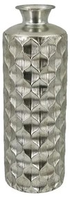 MarHome ΜΕΤΑΛΛΙΚΟ ΒΑΖΟ-ΜΠΟΥΚΑΛΙ ΑΣΗΜΙ Φ17x49cm 4/ΚΙΒ  15-22416