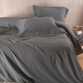 Παπλωματοθήκη Υπέρδιπλη (Σετ 235x265) Rythmos Whisper Γκρι