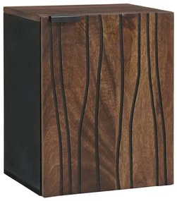 vidaXL Κρεμαστό Ντουλάπι Μπάνιου – 38x33.5x48 εκ Ξύλο και Επεξεργασμένο Ξύλο