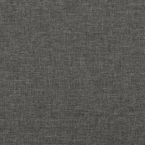 vidaXL Κεφαλάρια Σκ. Γκρι 180x5x78/88 εκ. Ύφασμα