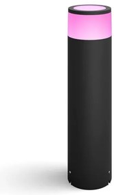 Έξυπνο Επιδαπέδιο Φωτιστικό Led 8W IP65 Μαύρο 40cm Επέκταση RGBW Hue Calla 915005731801 Philips Hue-915005731801-Μαύρο 915005731801