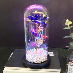 Διακοσμητικό Φωτιστικό LED με Τριαντάφυλλο