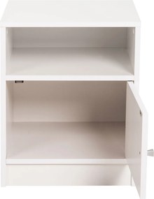 ΚΟΜΟΔΙΝΟ ΜΕΛΑΜΙΝΗΣ MALORY HM2205.05 ΛΕΥΚO 40x40x50Yεκ.