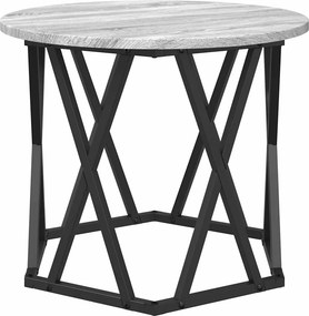 vidaXL Τραπεζάκι Πλευράς 2 pcs Γκρίζο Σονομα