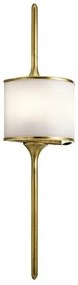 Απλίκα Φωτιστικό Μπάνιου 2xG9 IP44 76cm Mona Elstead Lighting-KL-MONA-L-NBR-Ορείχαλκος KL-MONA-L-NBR