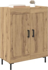 vidaXL Πλαϊνό γραφείο Artisan Oak 69,5 x 34 x 90 εκ.