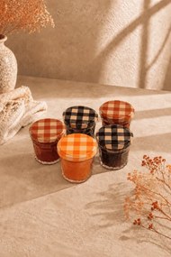 Stewehome Σετ 5 τεμαχίων βάζων με καπάκι από γυαλί 30 ml