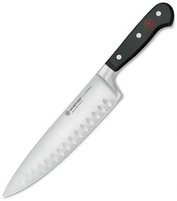 Μαχαίρι Chef Με Ραβδώσεις Classic 1040100220 20cm Black Wusthof Ανοξείδωτο Ατσάλι