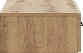 VidaXL Τραπεζάκι Τοίχου 59 x 34,5 x 17 εκ. Επεξεργασμένο Ξύλο