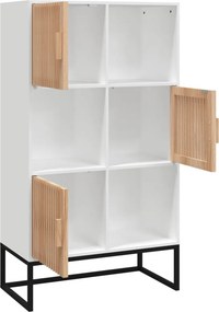 vidaXL Ντουλάπι Λευκό 70 x 35 x 125 εκ. από Επεξεργασμένο Ξύλο