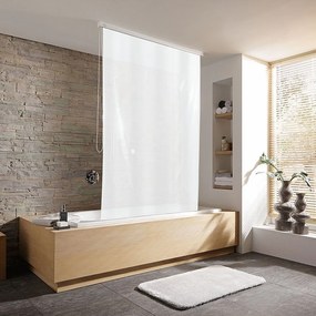 Κουρτίνα - Ρολό Ντους D-Rollo für Leerk 3321 3321109747 128x240cm White (Χωρίς Πλαίσιο) Kleine Wolke 128Πx240Υ 128x240cm Plastic
