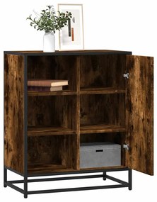 vidaXL Sideboard Καπνιστή δρυς 62x35x76 cm Κατασκευασμένο ξύλο