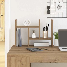 vidaXL Οργανωτής Γραφείου Δρυ 34.5x15.5x35.5 εκ Ξύλο