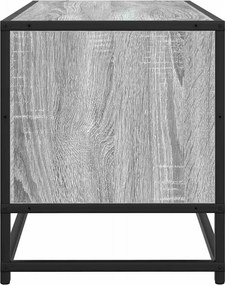 ντουλάπι τηλεόρασης vidaXL Γκρι Sonoma 100x34,5x40 cm