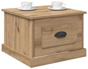 vidaXL Τραπεζάκι σαλονιού with Drawer artisan δρυς 50 x 50 x 35 cm