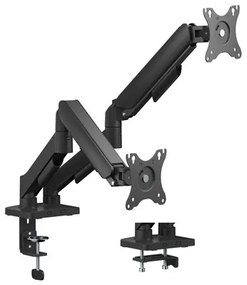 POWERTECH βάση γραφείου για 2x οθόνες PT-1425, 17-32", έως 9kg