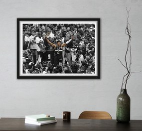 Πόστερ &amp; Κάδρο Giannis Antetokoumpo SNK208 30x40cm Μαύρο Ξύλινο Κάδρο (με πόστερ)