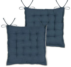 Μαξιλάρι Καρέκλας 2 Όψεων (38x38+4) S-F Blue CUD092007GAL
