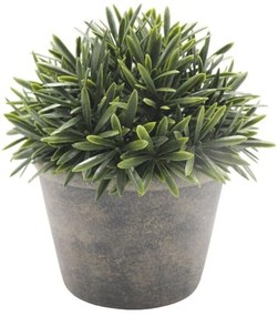 Τεχνητό Φυτό Σε Γλάστρα Θάμνος 832378 15,3x15,3x15,9cm Green-Beige Ankor Ceramic