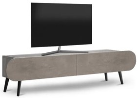 Έπιπλο τηλεόρασης Lotus Megapap χρώμα γκρι ρετρό 120x30x40εκ.-GP022-0017,3