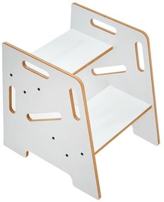 Πύργος εκμάθησης Steppy pakoworld λευκό mdf 34x39x39εκ