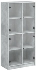 vidaXL Ντουλάπα με Πόρτες 68x37x142 εκ. Επεξεργασμένο Ξύλο