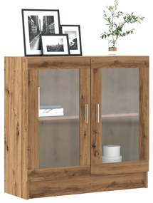 vidaXL Βιβλιοθήκη Artisan Δρυς 82,5x30,5x80 εκ. Επεξεργασμένο Ξύλο