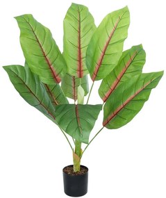Τεχνητό Φυτό Blood Banana 20944 Φ70x90cm Green-Red GloboStar Polyethylene,Fabric