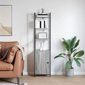 vidaXL Βιβλιοθήκη 6 επιπέδων 40 x 24 x 161 εκ Επεξεργασμένο Ξύλο