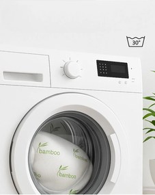 Stewehome Προστατευτικό μαξιλάρι από μπαμπού σετ 2 τεμαχίων Λευκό 45x65 cm