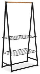 Brabantia 1000816 Κρεμάστρα Δαπέδου από Μέταλλο Linn Black 99.5x57x190cm