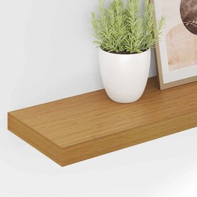 vidaXL Ράφι Τοίχου 2 pcs Μπεζ 90 x 23,5 x 4 εκ Επεξεργασμένο ξύλο