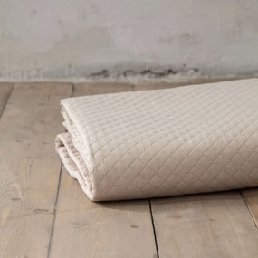 Κουβερλί Ξενοδοχείου Beige 100% Microfiber 85gsm Περιεχόμενο 100% Hollowfiber 120gsm Υπέρδιπλo 240x260cm Microfiber